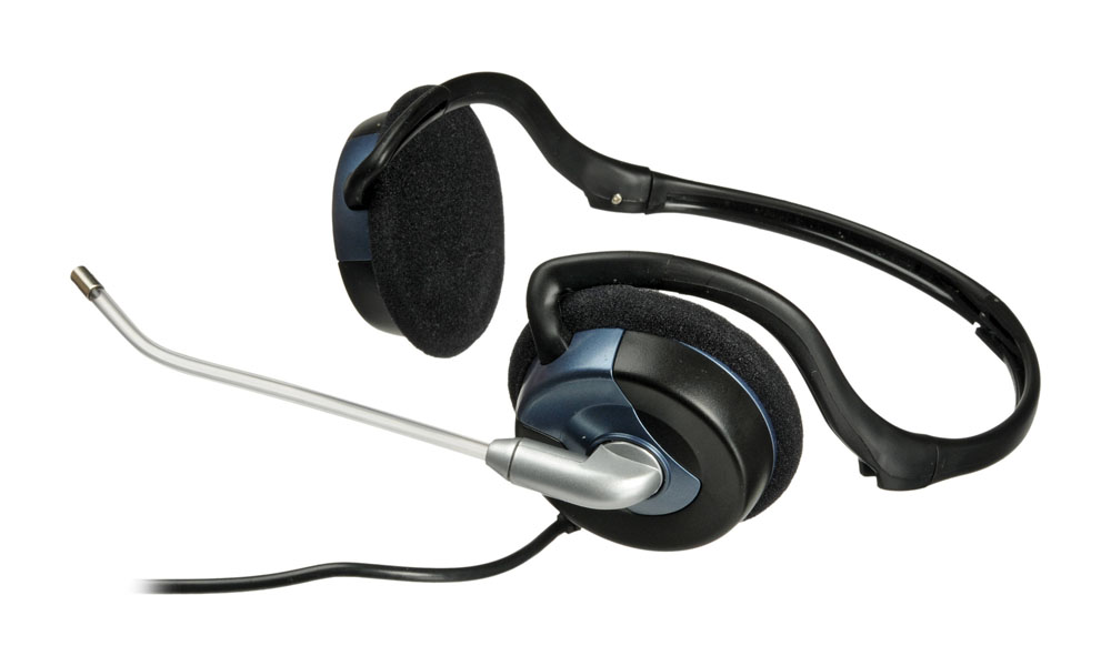 Genius HS-300N, Rear Band Headset, with Microphone
