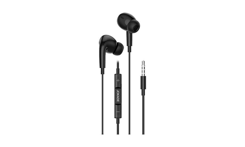JOKADE JD042 LILING universal earphone with mic Black