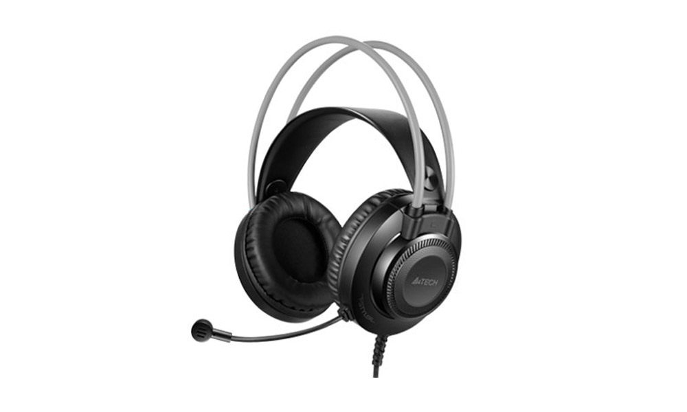 A4Tech Fstyler FH200i Conference Over-Ear Headphone With Mic Grey