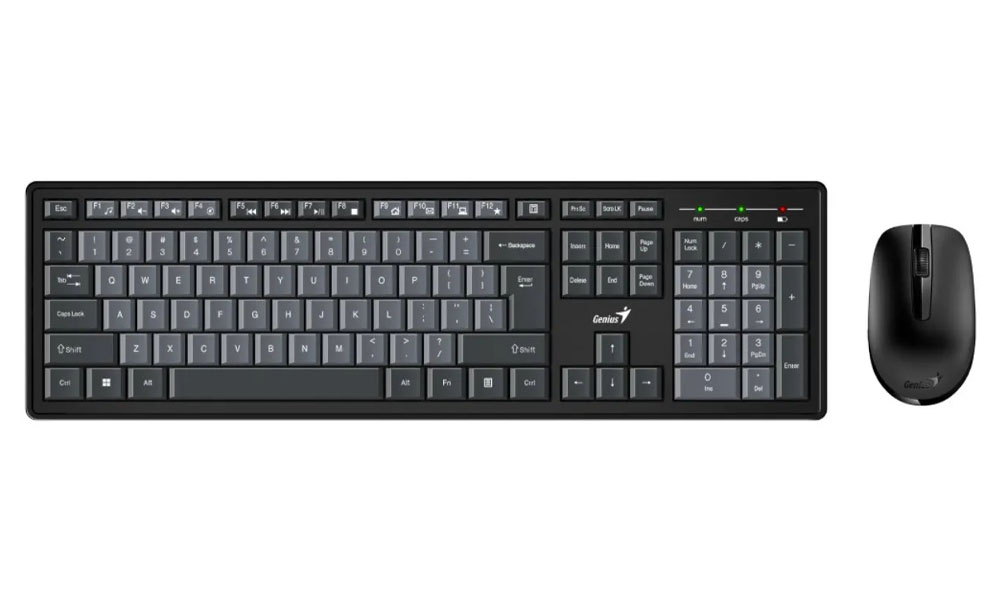 Genius KM-8200 Dual color, RU, 2.4GHZ Keyboard+mouse