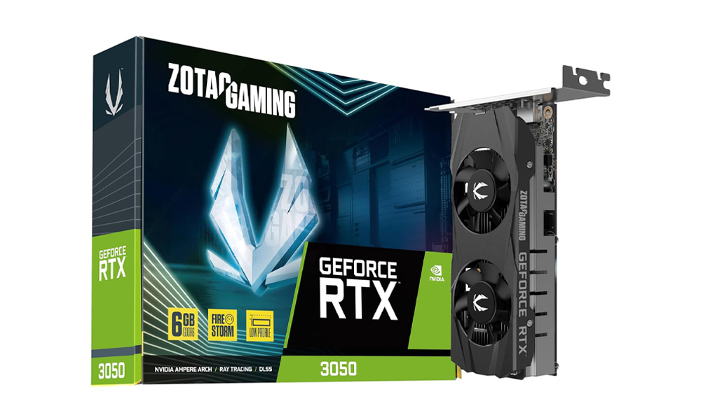 Zotac GAMING GeForce RTX3050 6GB 96-Bit GDDR6 - ZT-A30510L-10L
