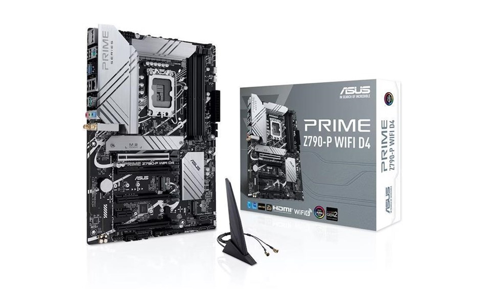 Asus PRIME Z790-P WI-FI D4 | FCLGA1700 | Z790 | 4xDDR4 | M.2 | HDMI-DP | Wi-Fi | BT | ATX | 90MB1DB0-M0EAY0