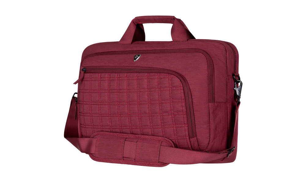 LAPTOP BAG 2E CBN9198BG, CROSSSQUARES 16″, BURGUNDY 2E-CBN9198BG