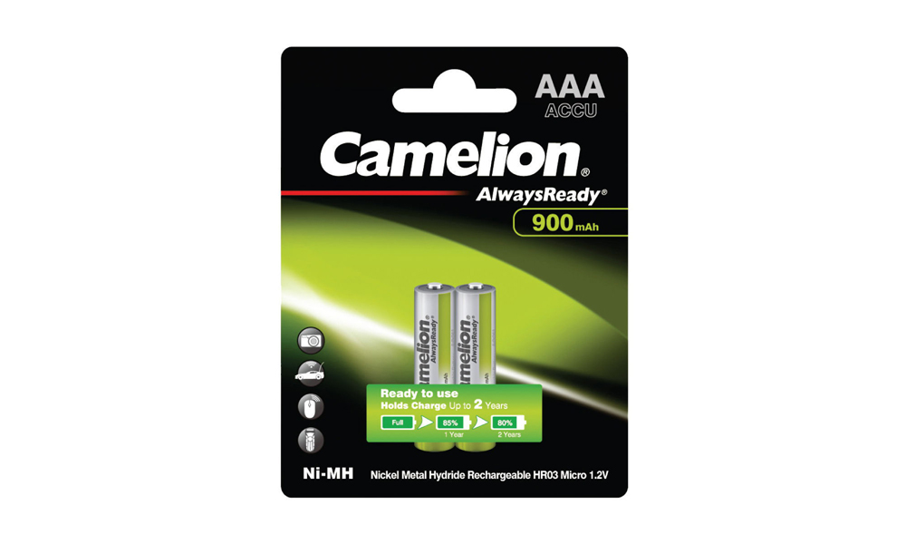 Camelion Always Ready AAA 900mAh NH-AAA900ARBP2