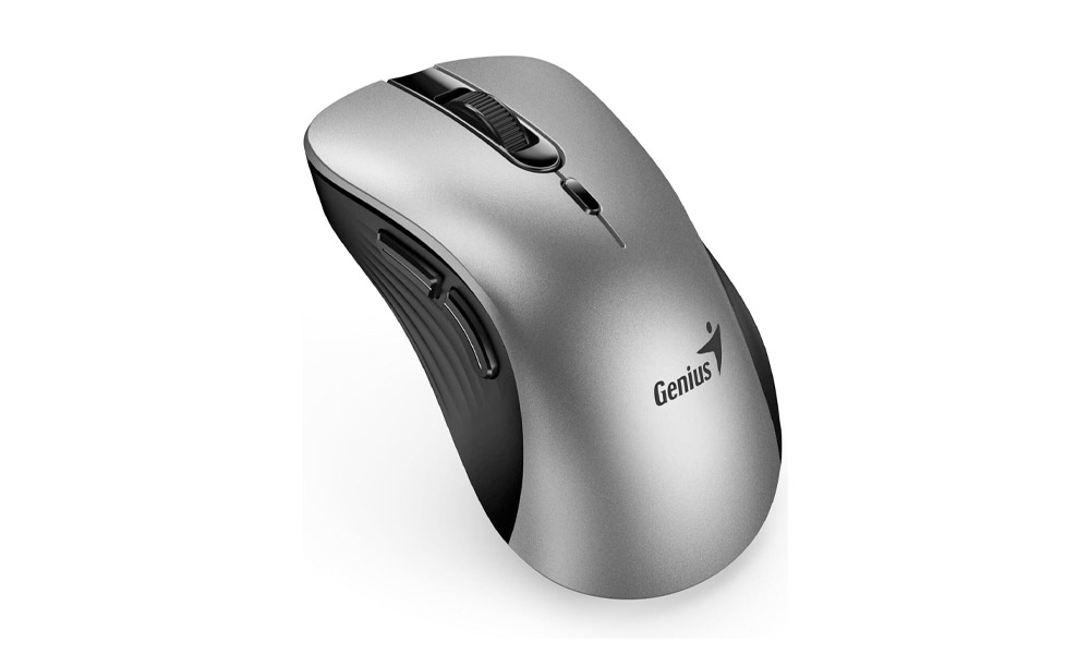 Genius, Ergo 8100S, Ergonomic Silent, Silver.