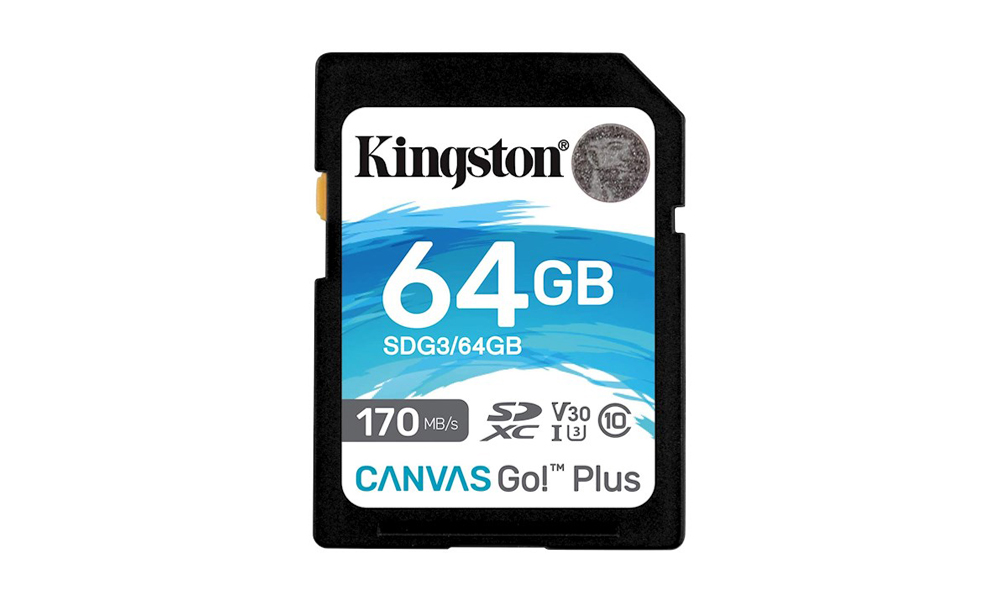 Kingston SD 64GB C10 UHS-I U3 R170/W70MB/s SDG3/64GB