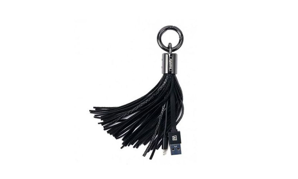 REMAX Tassels Ring Cable for Micro RC-053m black