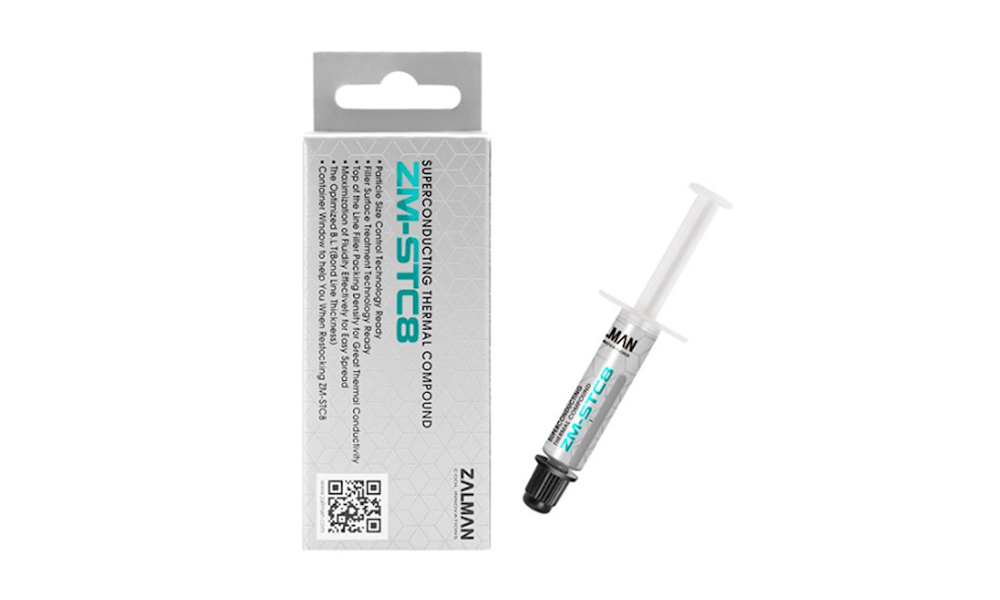 Zalman ZM-STC8, Thermal Compound ZM-STC8, 8,3 W/mxk, 1,5g ZM-STC8