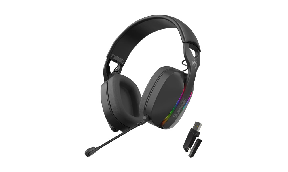 Marvo HG9086W BK  Pulz 70W Black wireless headset