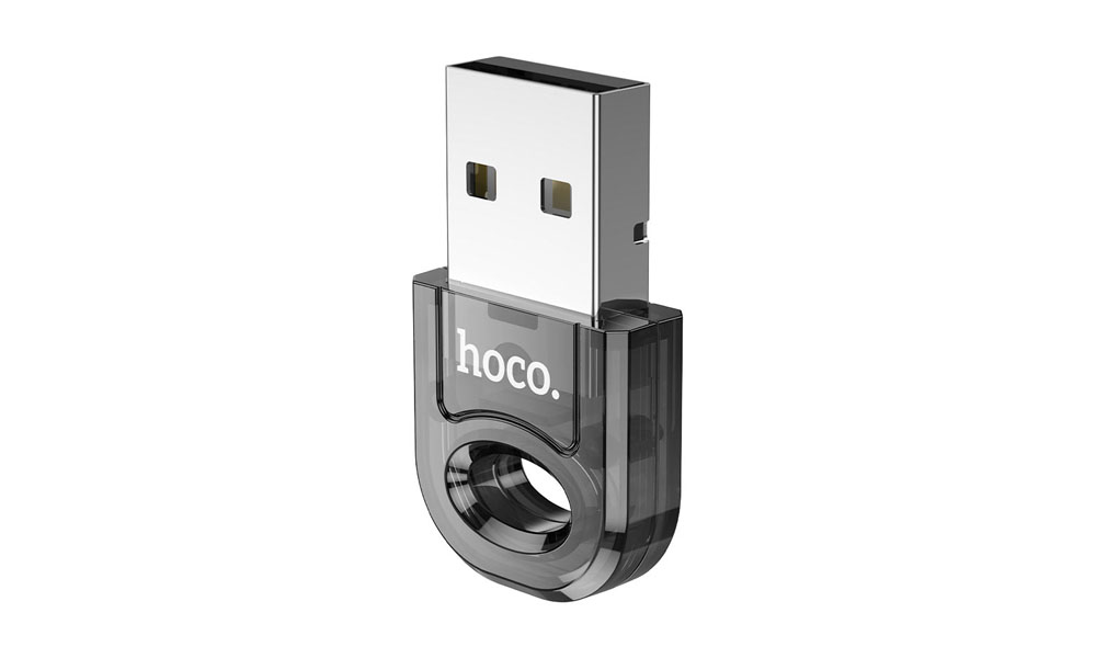 Hoco UA28 USB BT adapter transparent black