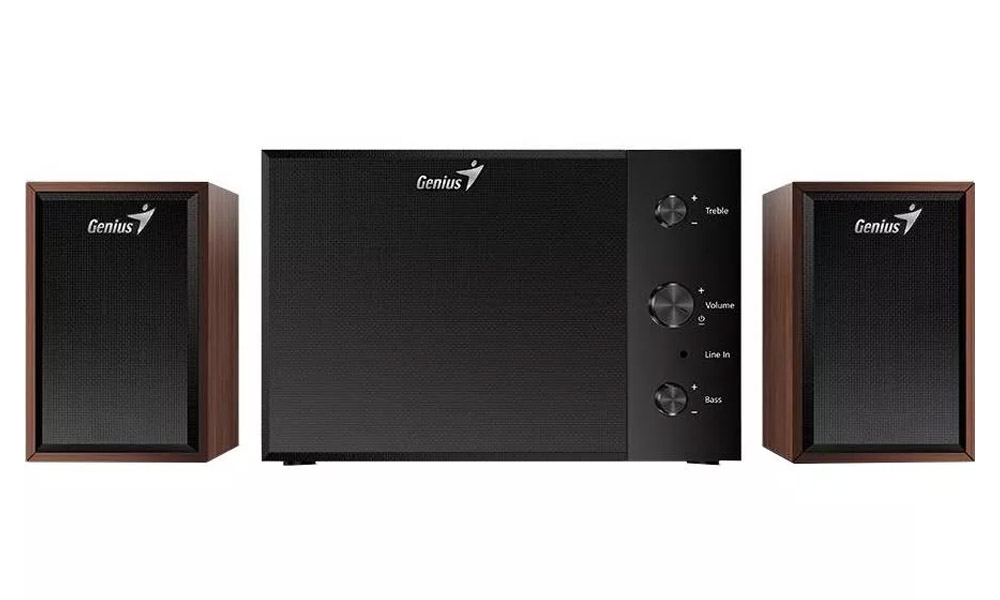 Genius, SW-2.1 350, Wood.