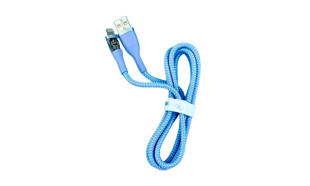 Celebrat HB-02 USB A-Lightning 1.2M 2.4A Violet