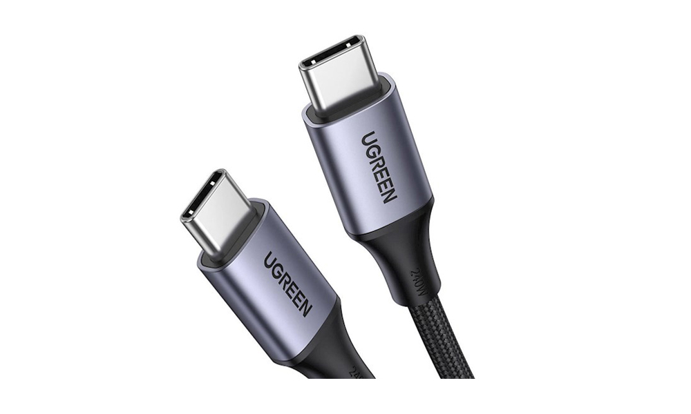 Ugreen US535 (90440), Type-c to Type-c USB-C To USB-C, 2m, Black