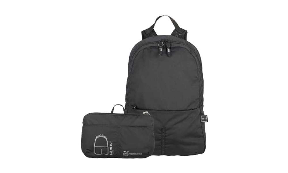 Tucano LET ME OUT BACKPACK FOLDABLE, BLACK BKLMO-BK
