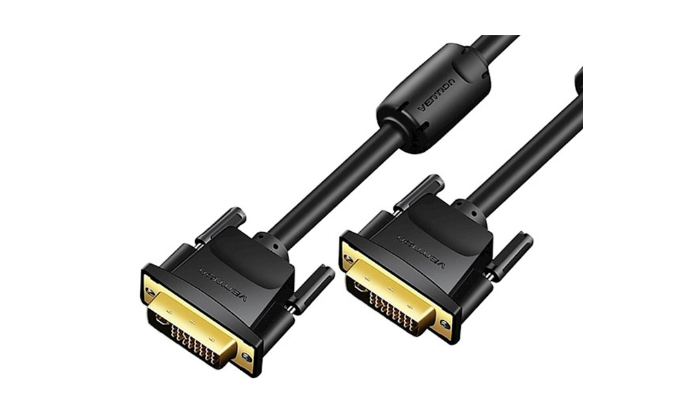 VENTION EAABH DVI(24+1) Male to Male Cable 2M Black