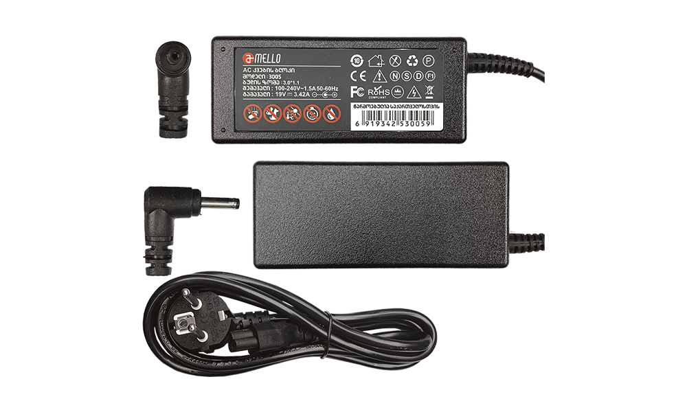 Acer 19V 3.42A 3.0*1.1