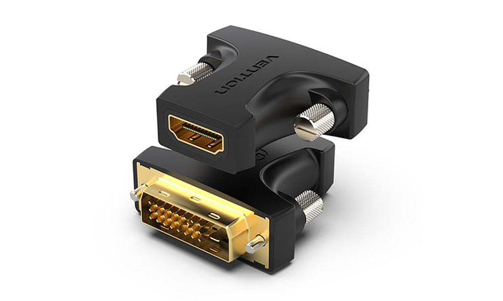 Vention AILB0 HDMI Female to DVI (24+1) Male Adapter Black