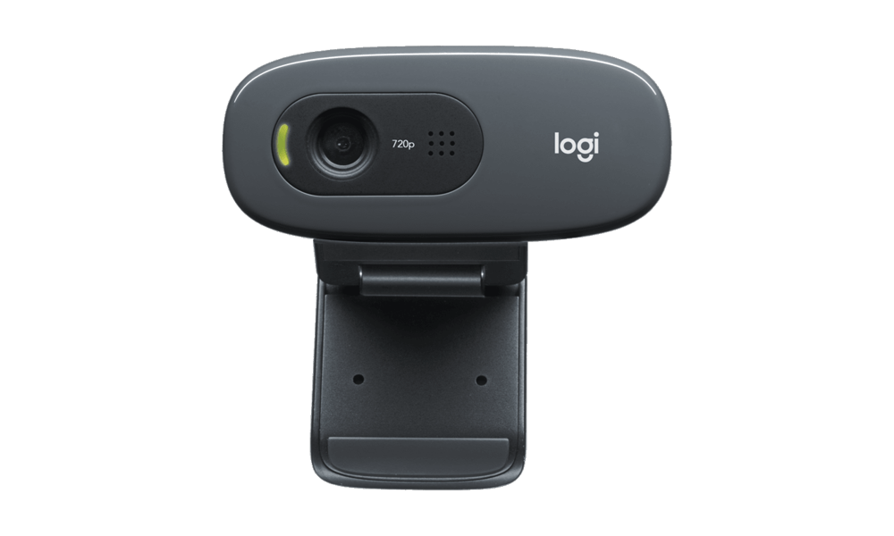Logitech C270 HD Webcam - BLACK - USB L960-001063