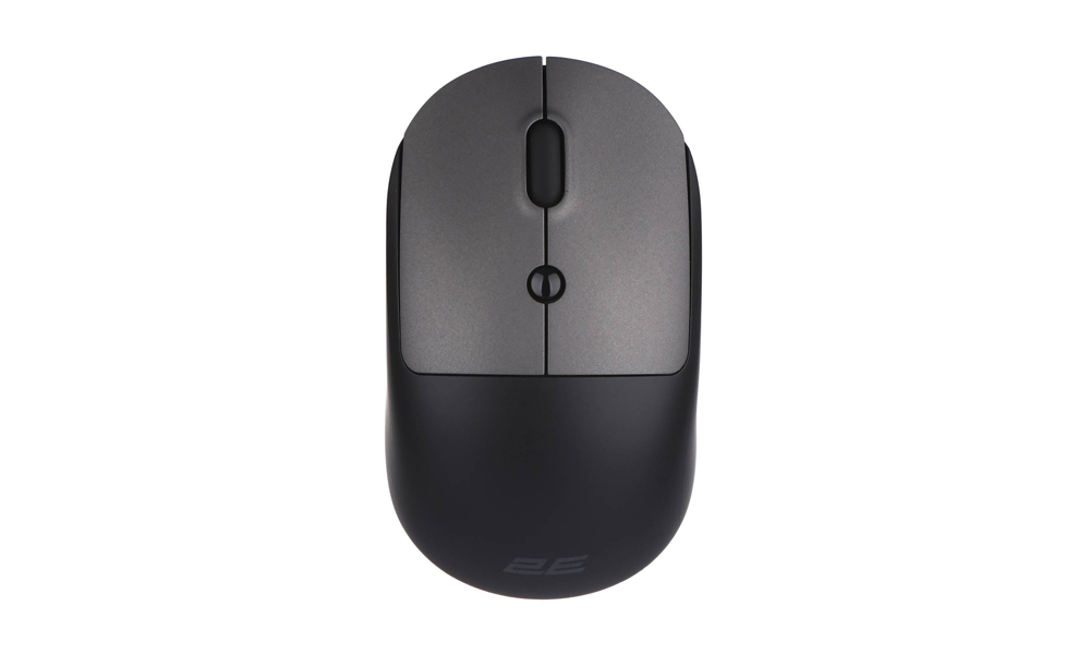 2E Mouse MF218 Silent, WL/BT, black-grey 2E-MF218WBG