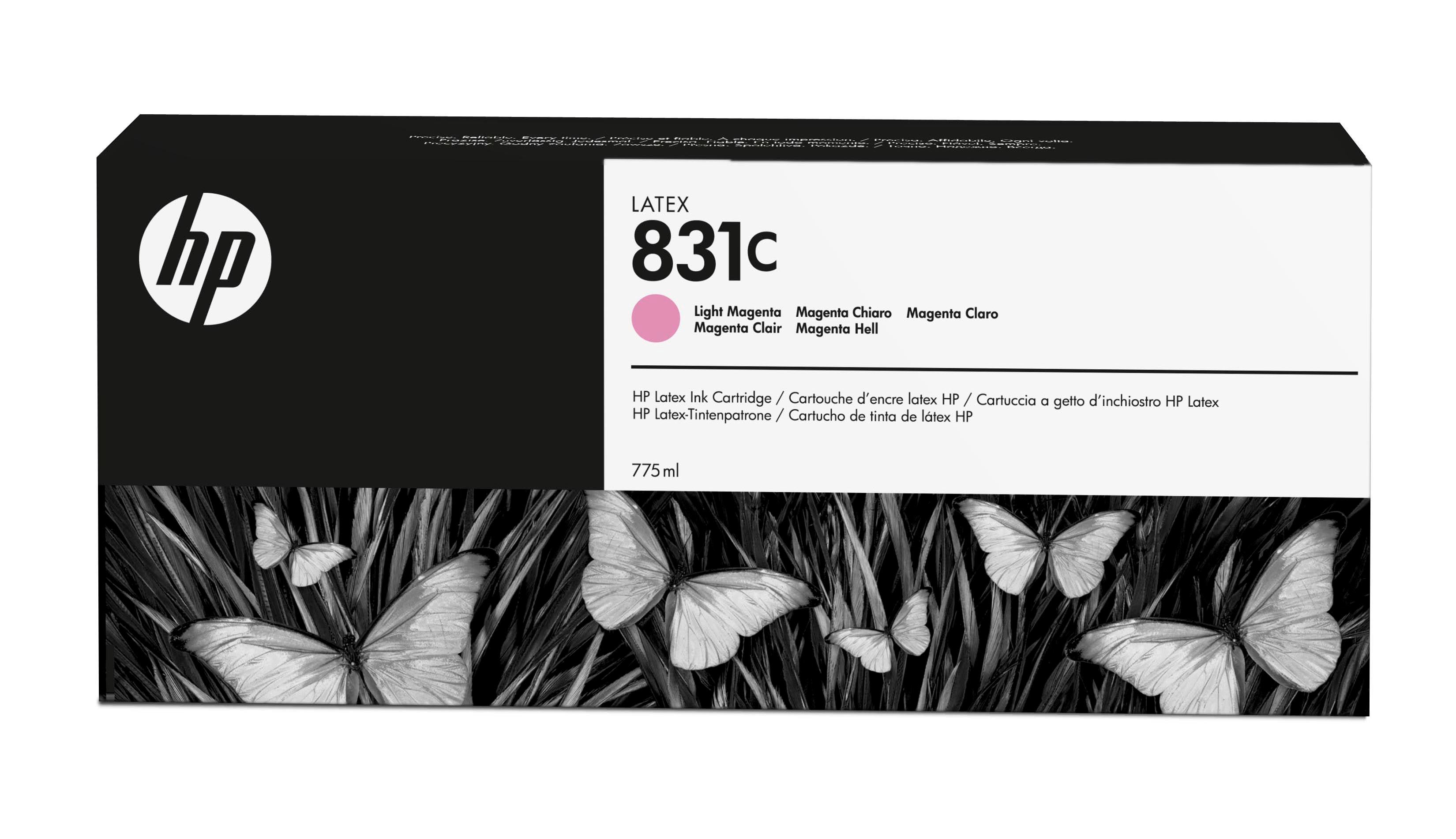 HP 831C 775ml Lt Mag Latex Ink Cartridge CZ699A
