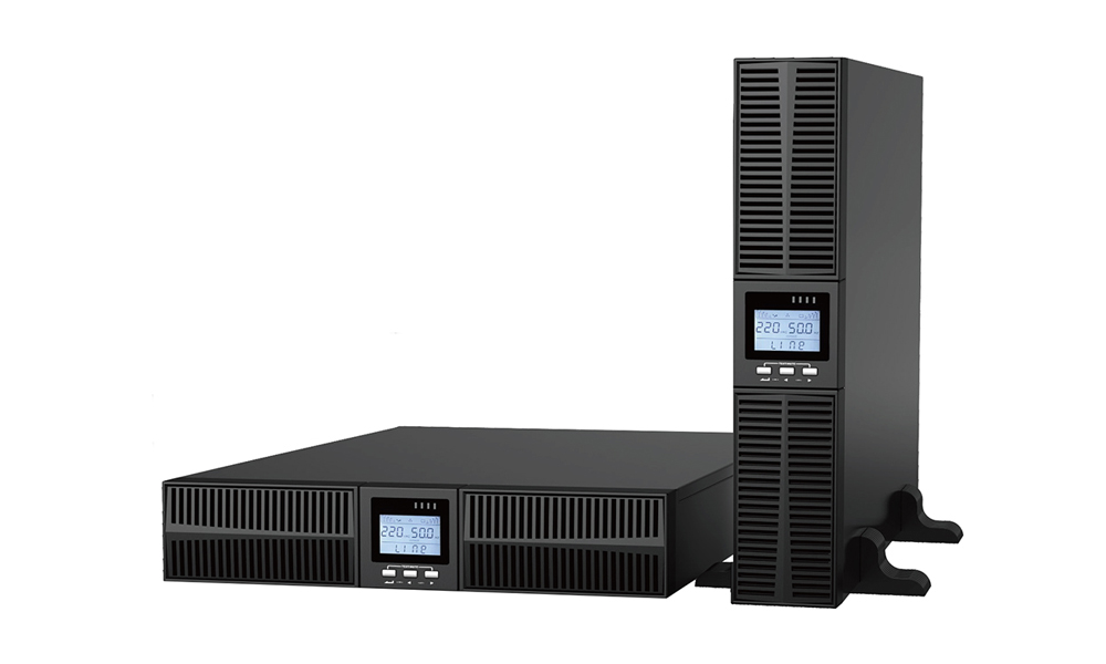 Tescom TEOS + 102RT 2KVA, ONLINE, 1F/1F, RACK TYPE, 4X12V 9AH TE102RT