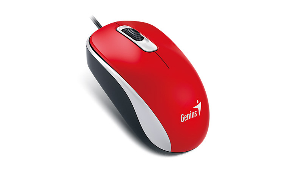 Genius DX-120 Red, Optical Mouse, USB
