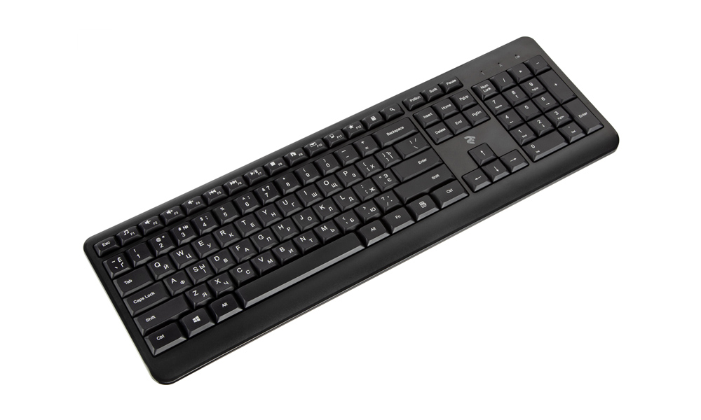 2E Keyboard KS220 WL Black 2E-KS220WB