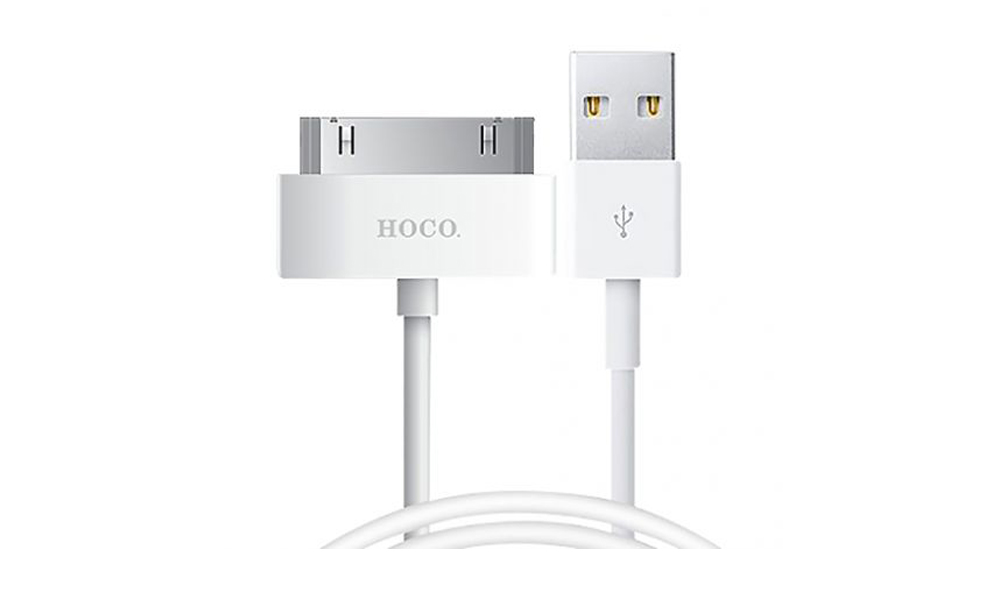 Hoco X1 Rapid charging cable for iPhone 30 Pin 1M White