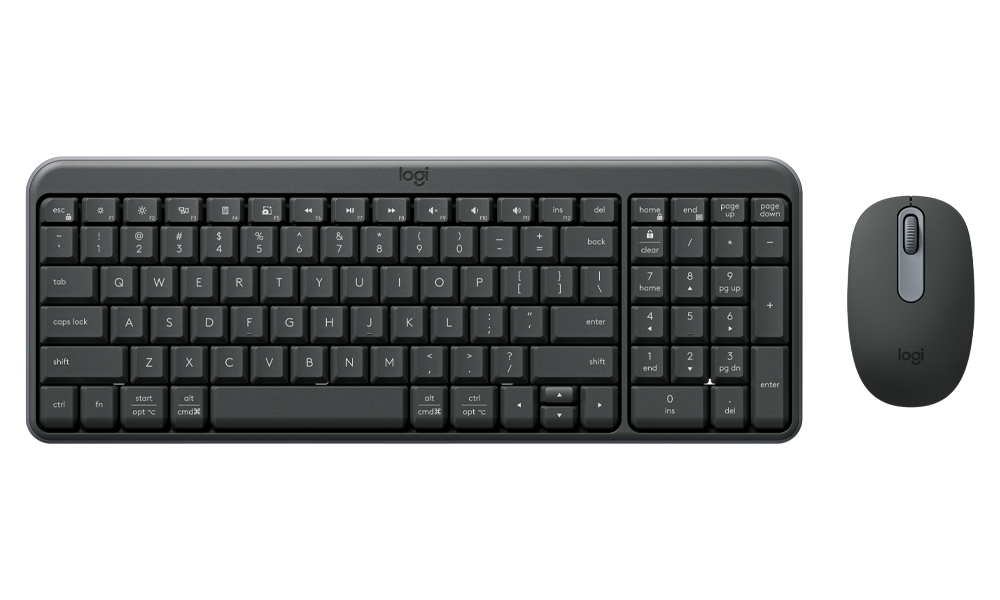 Logitech MK250 Compact Bluetooth Wireless Combo Graphite