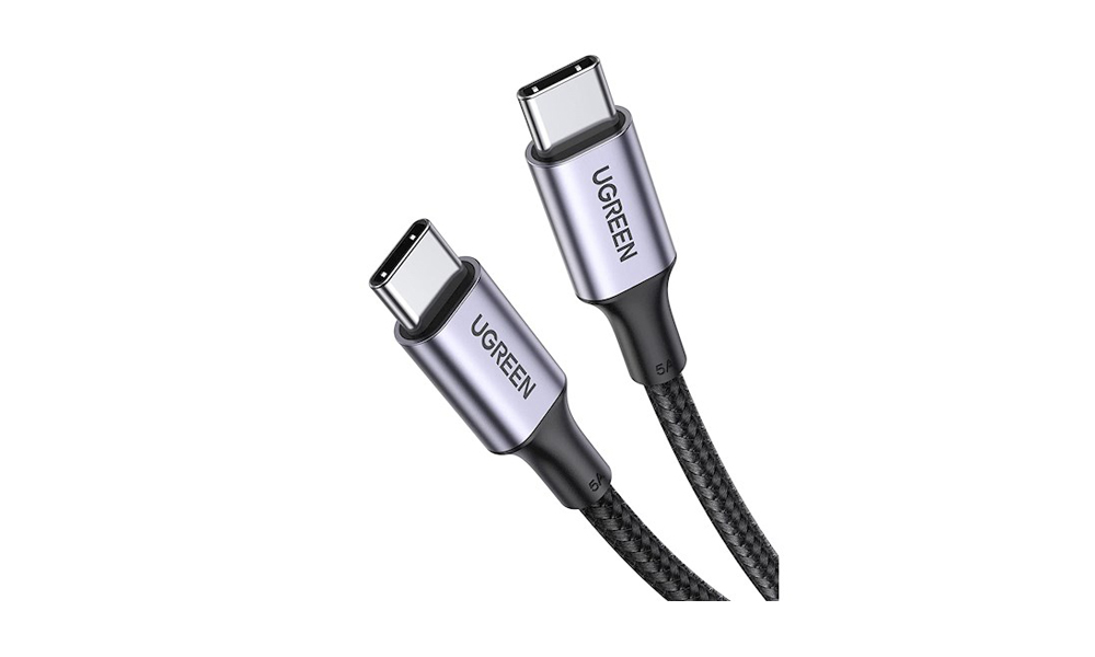 Ugreen US316 (70429), 100W, Type-c to Type-c, 2m, Black