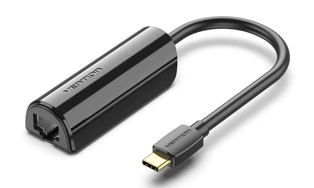 VENTION CFABB USB-C to 100M Ethernet Adapter 0.15M Black