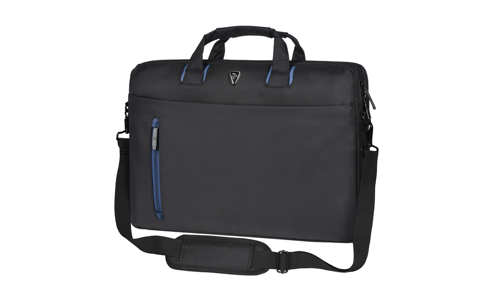 2E 15.6" Laptop Bag Black/Navy 2E-CBN415BK