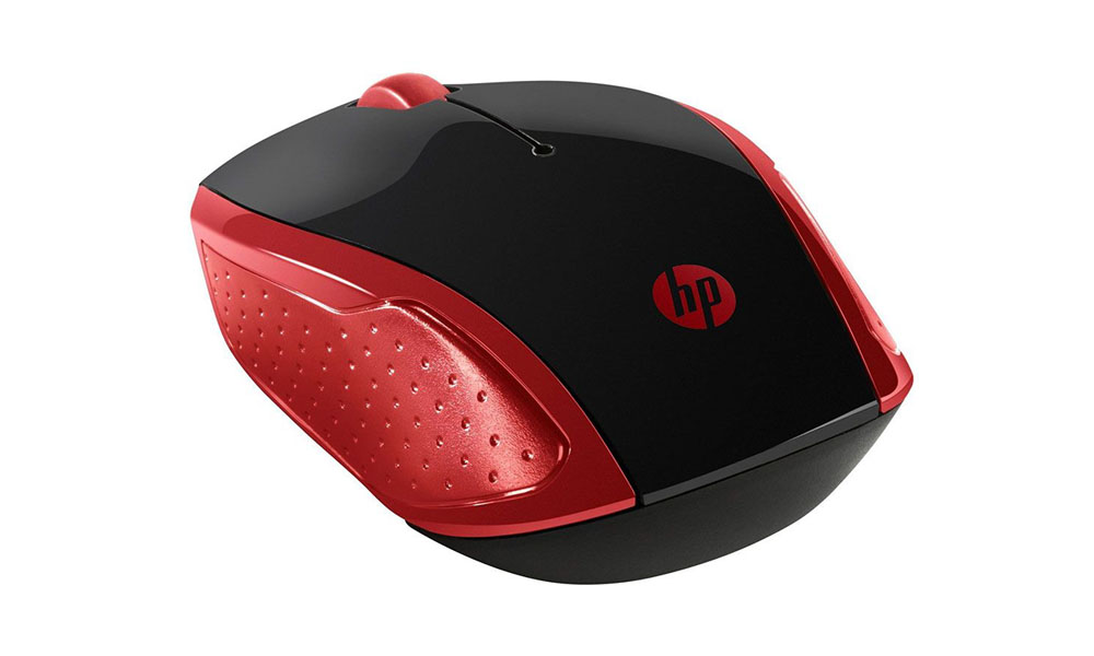 HP 200 Emprs Red Wireless Mouse 2HU82AA