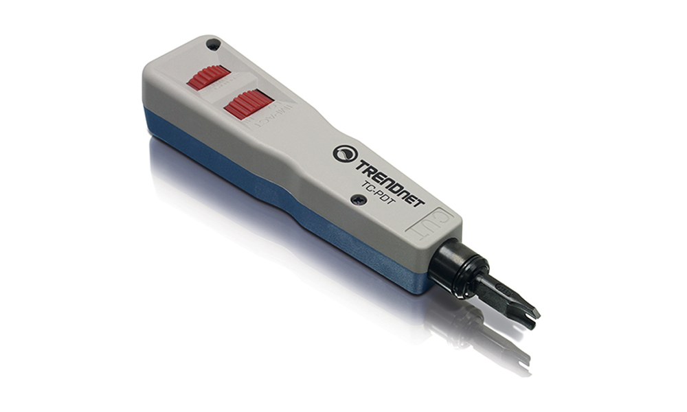 Trendnet TC-PDT Punch Down Tool with 110 and Krone Blade