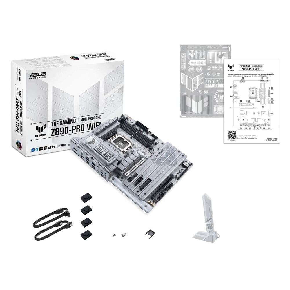 Asus Motherboard TUF GAMING Z890-PRO WIFI s1851 Z890 4xDDR5 M.2 DP HDMI Wi-Fi BT ATX 90MB1IR0-M0EAY0