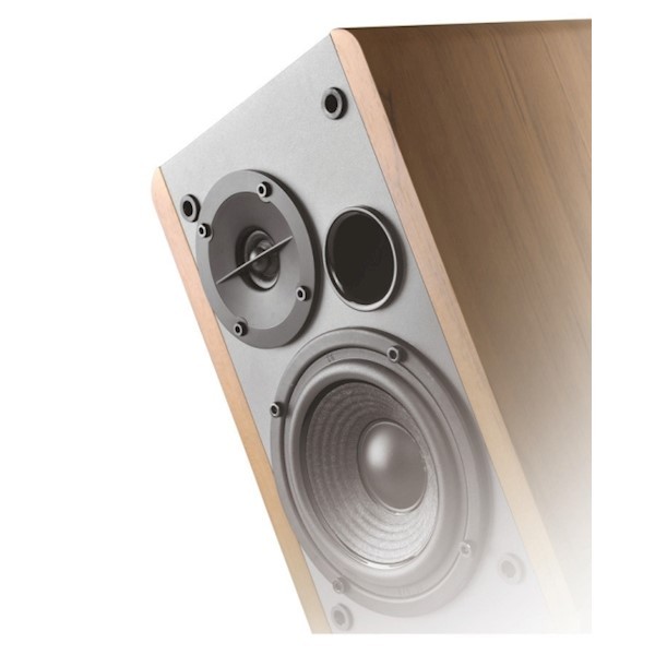 Edifier Studio R1280DB 2.0 Bookshelf Bluetooth Speakers | Optical Input | BT | AUX | 42 W | Brown
