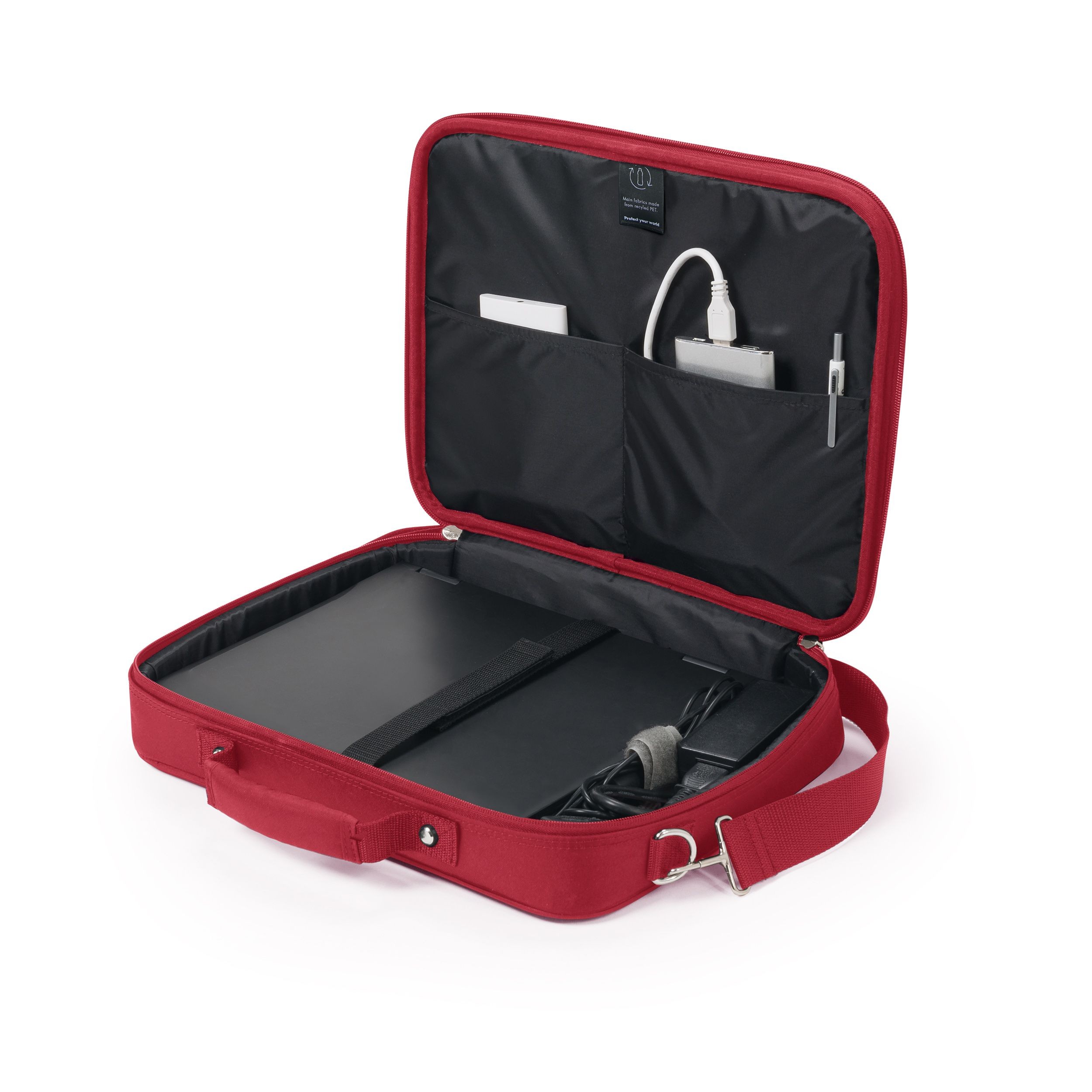 Dicota Clamshell Case Eco Multi BASE 14-15.6 Red D30920-RPET