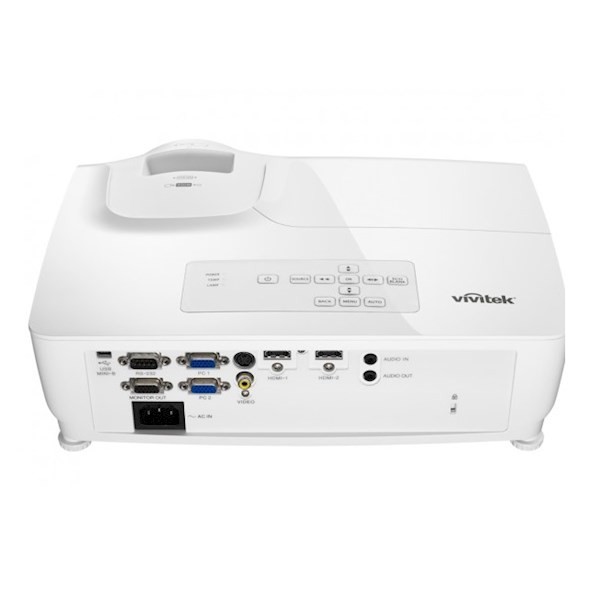 Vivitek DX283-ST, DLP, Projector, FHD 1024 x 768, 3600Lm, 20:000:1, White