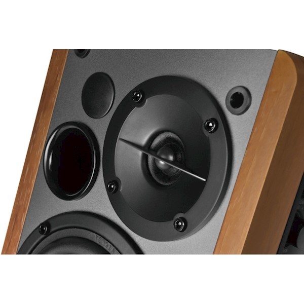 Edifier Studio R1280DB 2.0 Bookshelf Bluetooth Speakers | Optical Input | BT | AUX | 42 W | Brown