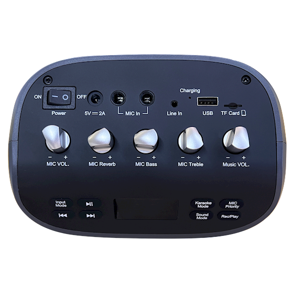 Edifier PK305, 18W, Bloototh, USB, TF-card, Party Trolley Speaker, Gray