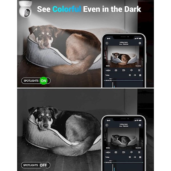 Blurams A31C Lumi, Indoor Security Camera, White