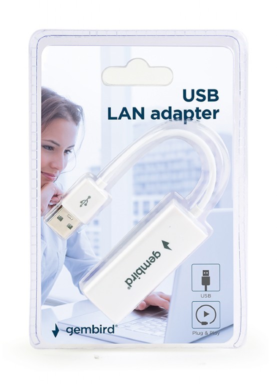 Gembird NIC-U2-02 USB 2.0 LAN adapter