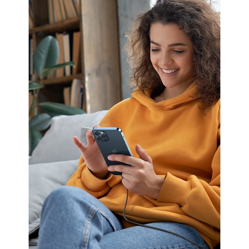 Ugreen US304 (60760), MFi USB-C to Lightning Cable, 1.5m, Black