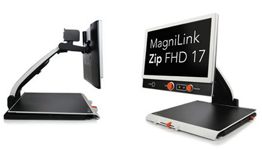 LVI MagniLink Zip 17 FHD True, portable video magnifier