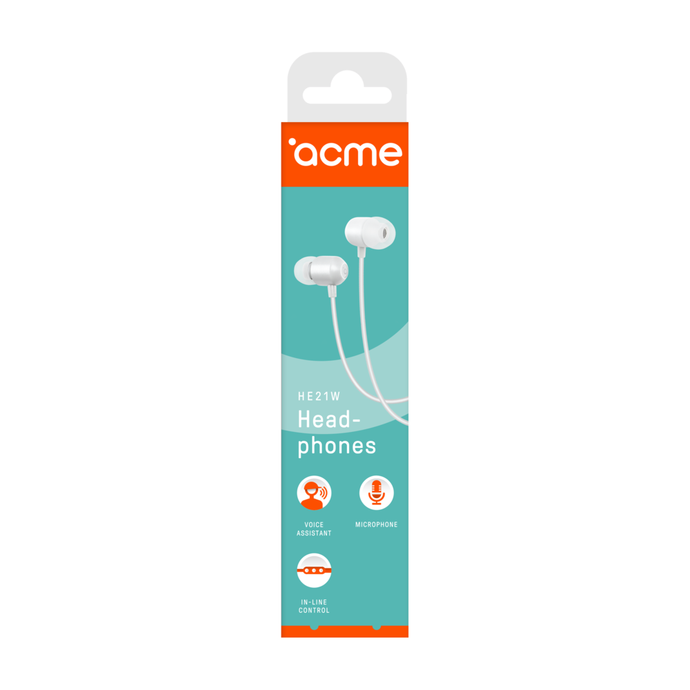 Acme HE21W Earphones With Mic