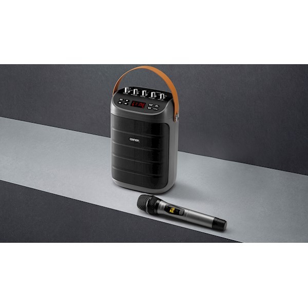 Edifier PK305, 18W, Bloototh, USB, TF-card, Party Trolley Speaker, Gray