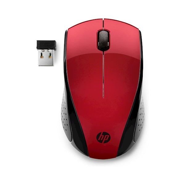 HP Wireless Mouse 220 Sunset Red 7KX10AA