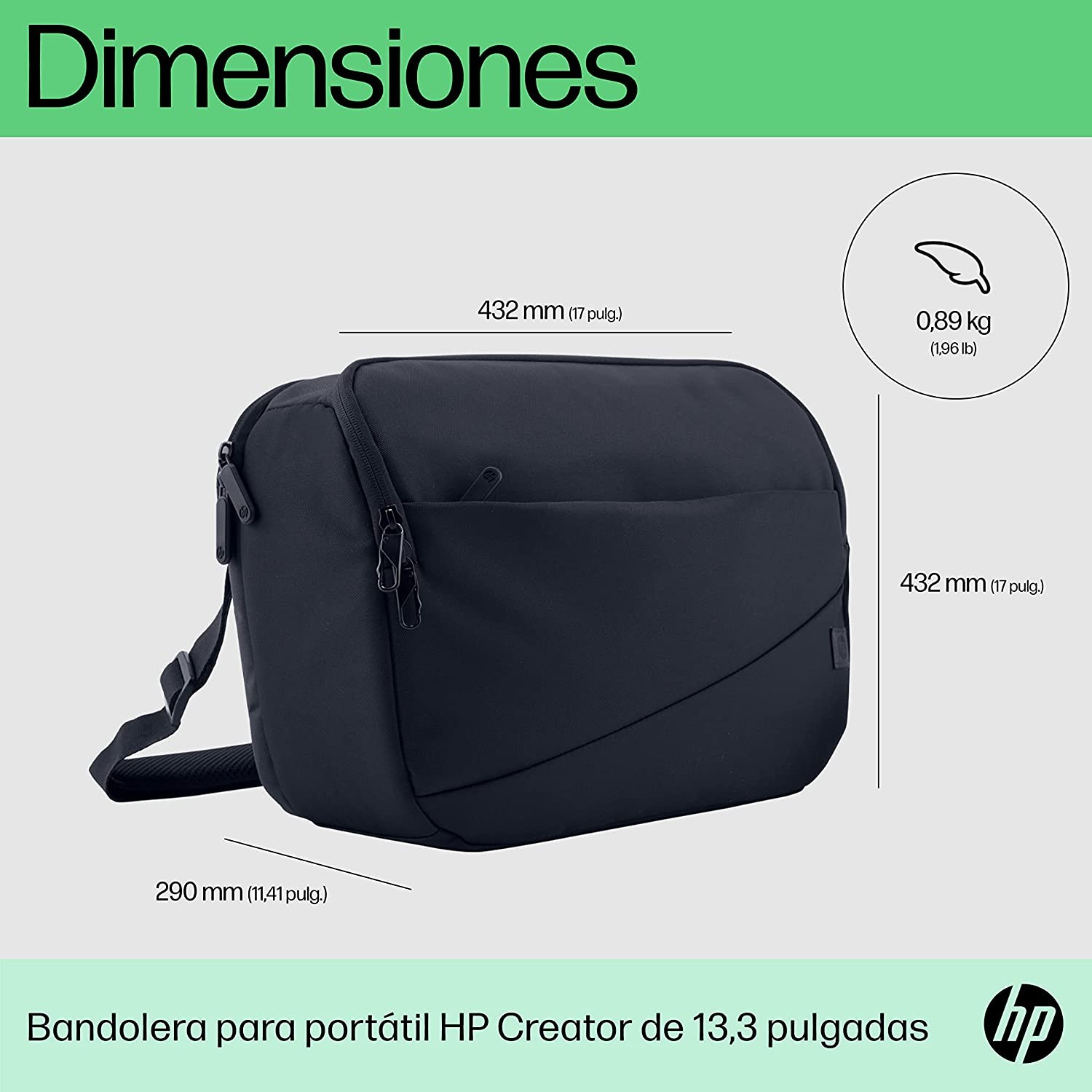 HP Creator 13.3-inch Laptop Sling | 6M5S4AA