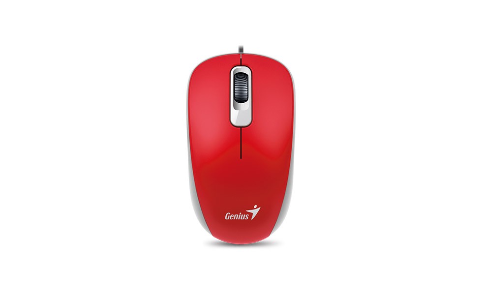 Genius DX-120 Red, Optical Mouse, USB