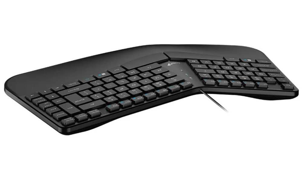 Genius Ergo KB-700, BLK, Ergonomic Keyboard,RU, USB